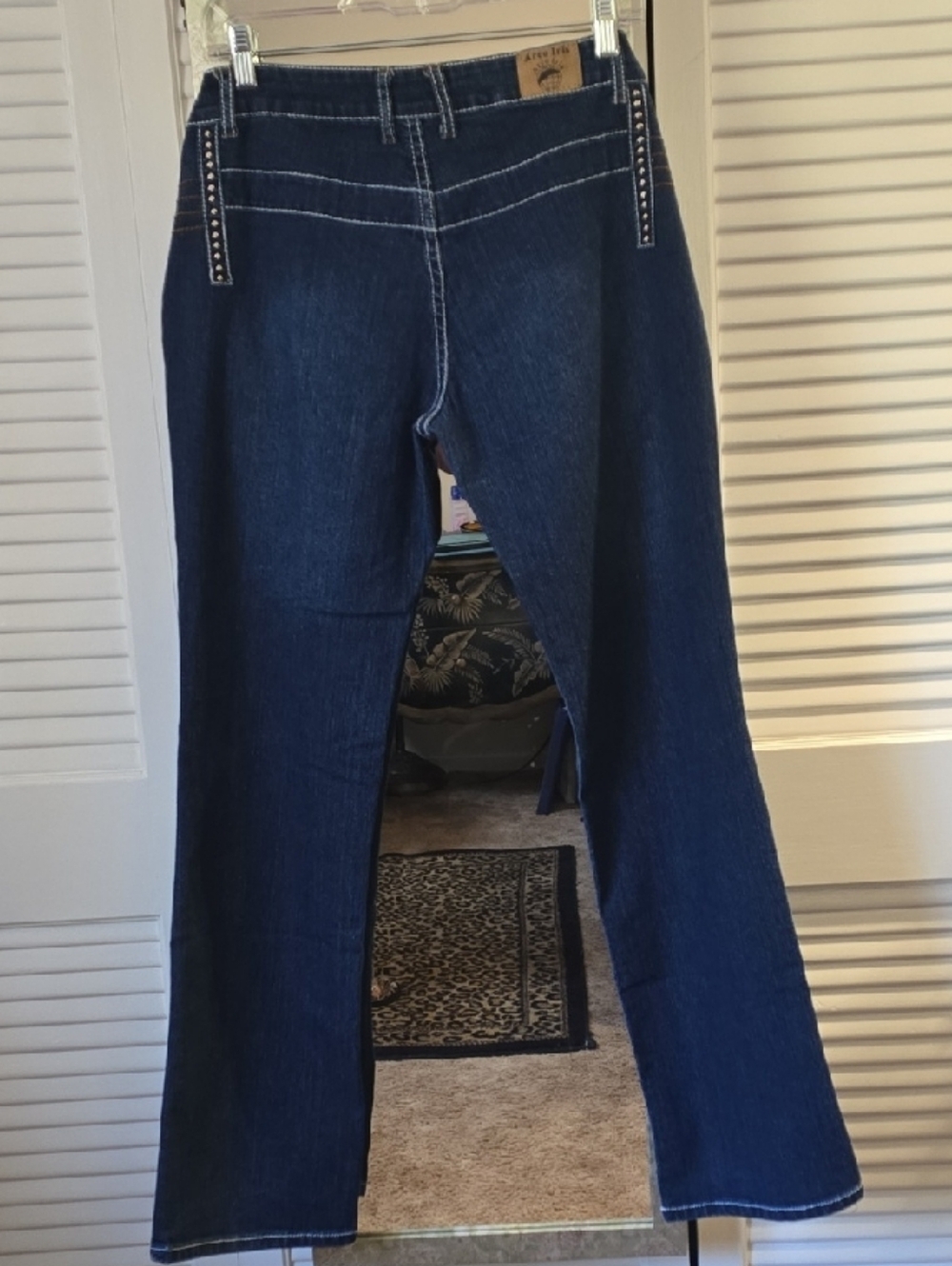 Arco Iris Y2K Contrast Stitching EUC